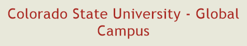 Colorado State University - Global Campus